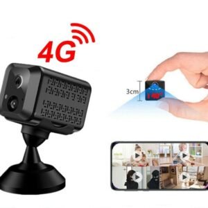 מצלמה קטנה סלולרית 4G עם חריץ לסים וכרטיס זכרון