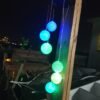 ⁦פעמון רוח סולארי כדורי אורז מחליפים צבעים יפהפיים⁩ – תמונה ⁦5⁩